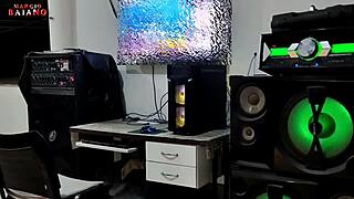 Black stud fucks boss's wife for job with intense ass licking