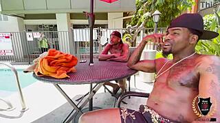 Hey, watch curvy Ireland Rose handle Rome Major and his buddy