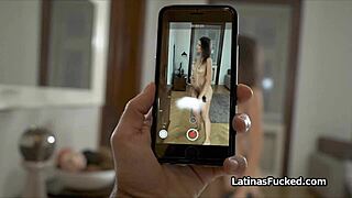 beautiful perky latina, how does it feel bouncing on that hard cock?