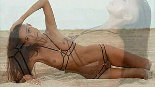 hot babe outdoor slide-show with music and japanese themes