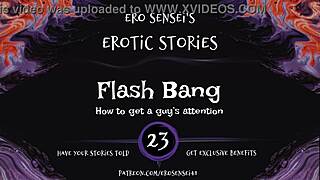 Flash Bang Erotic Audio Teasing Women's Masturbation