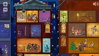 Christmas Eve in Metropolis Xmas Hentai Pornplay. Santa Got Stuck While Delivering Dildo Toys.