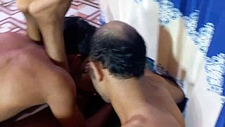 hanif and popy khatun 'manik, fuck me harder' bengali threesome