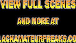 Virgin's First Time with a Big Black Cock! Can She Handle That Monster? 