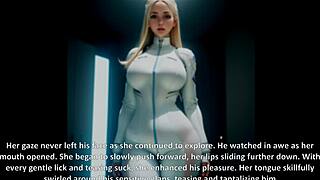 oh no, the ai mishap led to this erotic sci fi adventure!