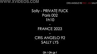 Yo, Sally and Cris Angelo got wild in 4K with redhead French doggystyle in Paris!