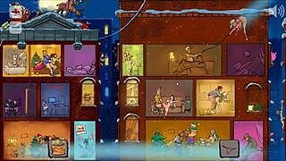 Christmas Eve in Metropolis Xmas Hentai Pornplay. Santa Got Stuck While Delivering Dildo Toys.