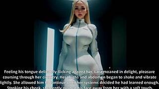 oh no, the ai mishap led to this erotic sci fi adventure!