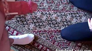 mistress dominates slave in bdsm femdom pov with princess treatment