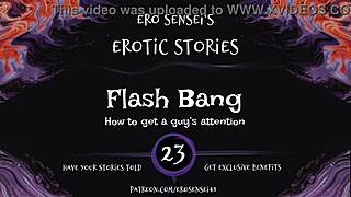 Flash Bang Erotic Audio Teasing Women's Masturbation