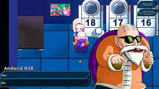 Android 18 gets fucked in kame paradise