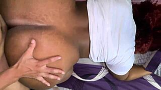 Babe with huge tits and ass begs for hard fucking. She craves cum in her mouth!