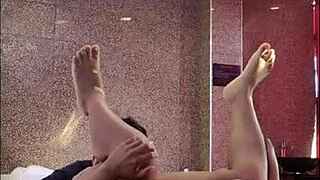 hey, kimberly spreads legs for ass licking in room casting 😏