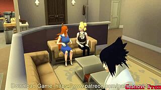 Naruto Hentai Episodio 90 Sasuke Fucking Ino Because Sakura Hates Anal And Ino Loves It Rough Sakura Almost Catches Them
