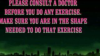 check out this real naked workout in the woods today!