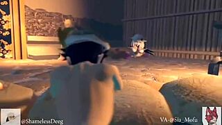 Caught fucking in Genshin Impact hentai.