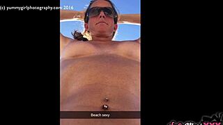 Sofie Marie Teases On The Beach