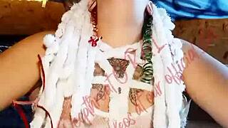 Sloppy Wet Throat Fuck in Cosplay