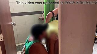 Why did Rico sneak a peek at me in the bathroom?