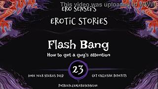 Flash Bang Erotic Audio Teasing Women's Masturbation