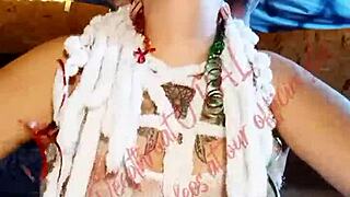 Sloppy Wet Throat Fuck in Cosplay