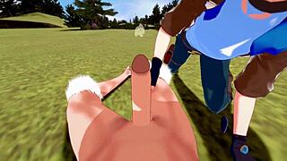 league of legends yaoi ezreal x braum in japanese asian manga anime game