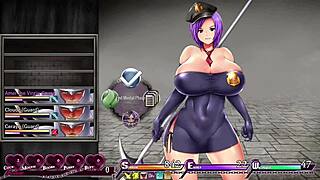 I'm freeing the first floor in Karryn's Prison, ep4, with big tits and ass