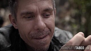 Kinky Teen Stepdaughter Spitroasted