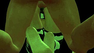 Milf cow in doggy style anal 3D porn.