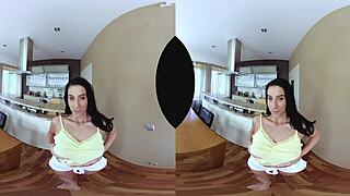 Hey, enjoy this czech brunette's morning routine