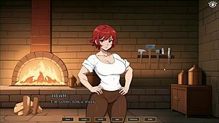 Can muscular redhead femdom creampie in hot forge hentai game ep 3?