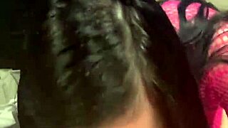 Petite teen gives hot blowjob to big cock