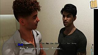 helping layla out in intertwined 9 anime scene