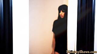 busty lezzie milf pussylicked by stepdaughter in stockings. classy babe gets wild on teen 18+!