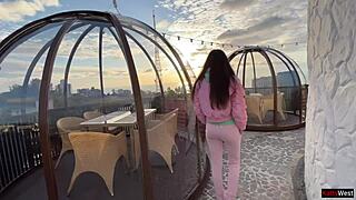 My stepsister drives me crazy with her ass and i fuck her hard in different positions