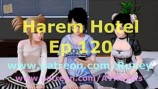 Harem Hotel 120 Anime Game