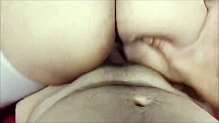 Slamming my horny Latina wife with hardcore pussy action tonight!