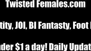 you're not allowed to cum unless i say, slave in bdsm femdom humiliation