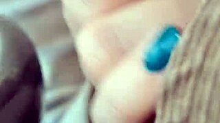 Car Blowjob with Full Swallow