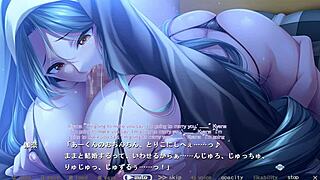 What's bunny's mama doing in this daikou service scene?