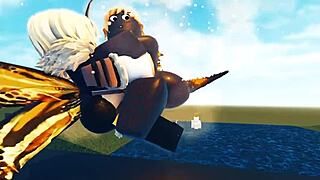 Roblox Porn Compilation 1 Brings Cute Cartoon Characters to Life. Monster Cock Action in 3D Stuns!
