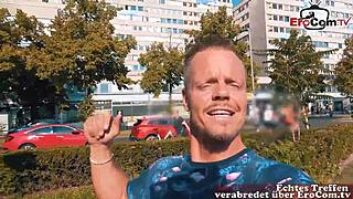 Check out this real blind date casting with a hot German Latina teen! 🔥