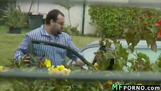 Hot Blonde Jordan Blue Drilled by Black Cock?