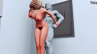 Perverted Teen 18+ Had Hard Sex With An Animated Statue Sims 4 Anime Hentai Sfm