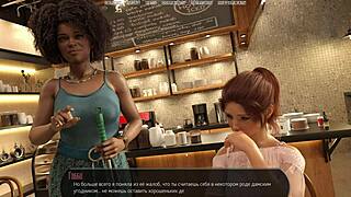 just chilling with halfway house part 10, watching this milf nurse in erotic hentai gameplay