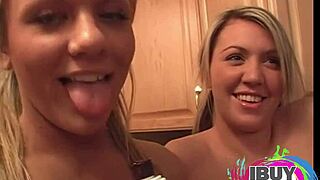 jamie spice and lesbian friend lick pussy with cream and strawberry
