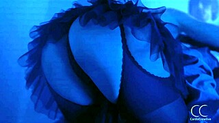 Stella and Stephan Cardo in Halloween Death Note cosplay with big tits and monster cock