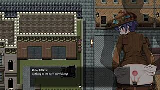 detective helps inventor feel pussy sensation in steam city