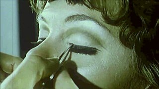 Vintage Family Taboo with Hairy Mommy in Retro Scene