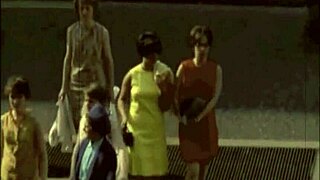 Vintage Family Taboo with Hairy Mommy in Retro Scene